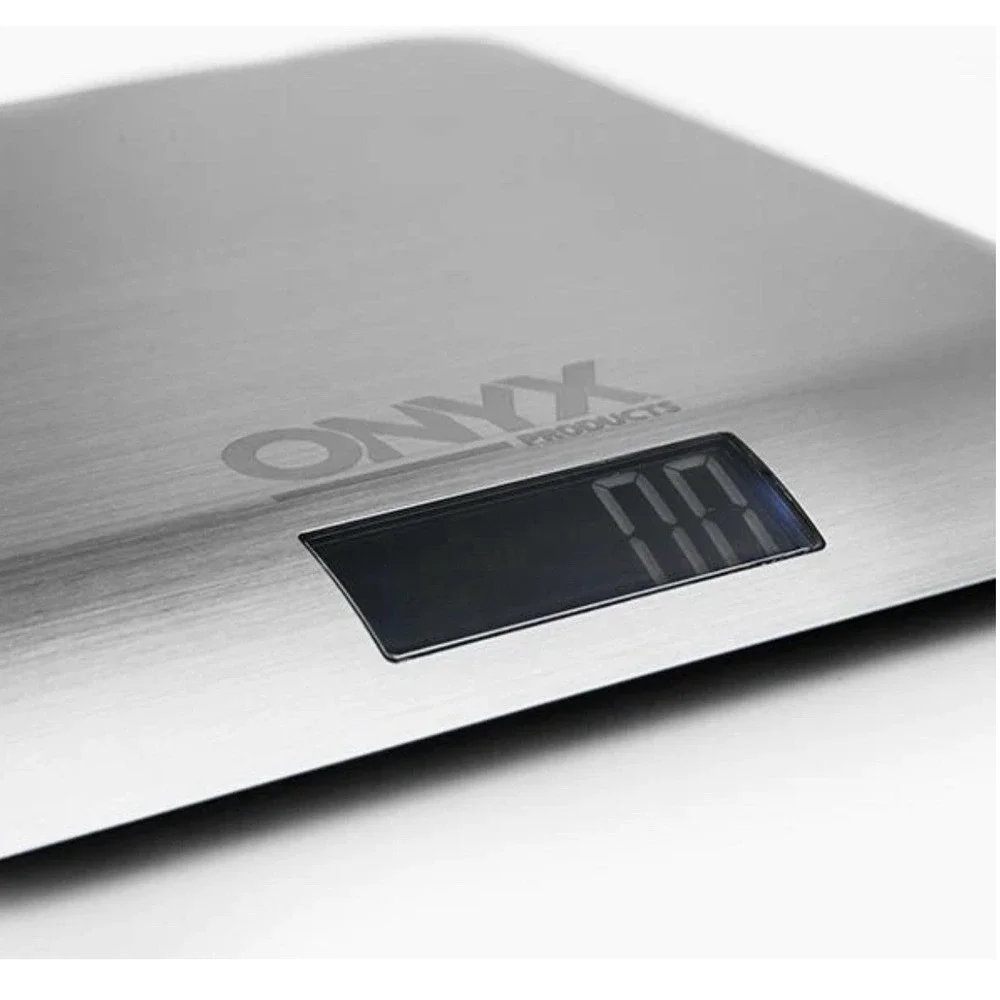 Onyx Stainless Steel 5lb Pound Digital Postal Scale USB Connected Stamps.com NIB